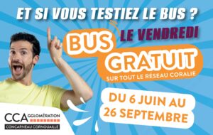 bus gratuit à concarneau le vendredi